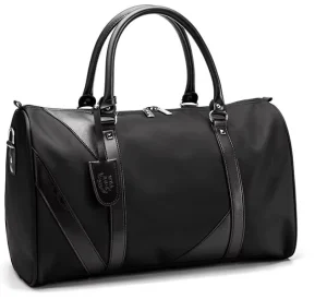 High Quality Stylish Outdoor Travel Weekend Men Large Black Duffel Bag for Travelling