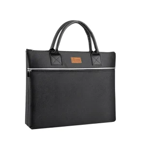 High Quality Thickened Laptop Bag Business Men’s Briefcase for Large Capacity File Storage and Archiving in Business Offices
