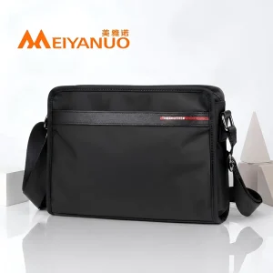 High Quality Waterproof Wear resistant Nylon Daily Use Small Size Portable Men’s Casual Messenger Crossbody Bag