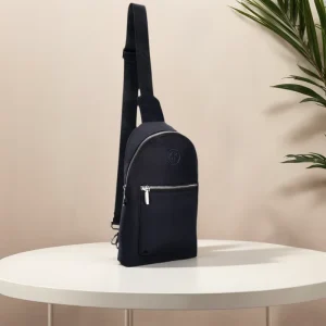 IN STOCK Men’s Waterproof Nylon Chest Bag OEM Factory Comfort Fit Casual Fanny Pack High Quality Quick Custom Service