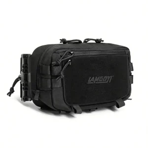 LAMGOYI Mens Chest Tactical Shoulder Bag for Custom Sports Outdoor Packs Small Men’s Sling Fanny Tactical Shoulder Bag