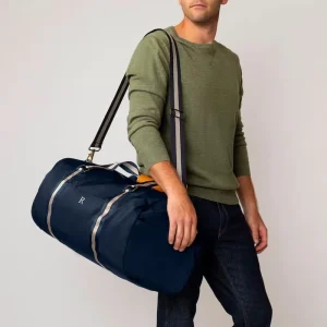 LILALILA Polyester Travel Gym Bag Wear Resistant Short Distance Duffle Zipper Fashionable Waterproof Design Letter Men