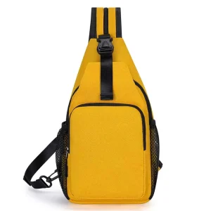 Ladies Large Capacity Casual Messenger Bag Waterproof Crossbody Sling Backpack with Women Men Fashion Shoulder Chest Bag