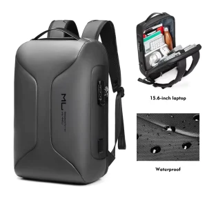 Laptop Backpack with USB Charging Anti Theft Waterproof Backpack For Men