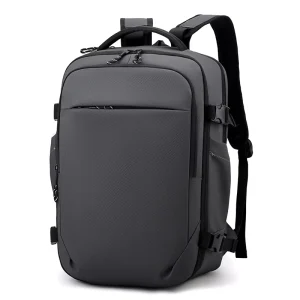 Laptop Backpacks Student Travel Backpack for Men’s Backpack Leather Film Double Shoulder Business Airbag Laptop Bag Model 26016