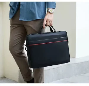 Laptop Bag 15.6 Inch Computer Bag Larger Capacity Men’s Business Briefcase Shoulder Hand Bags for Man