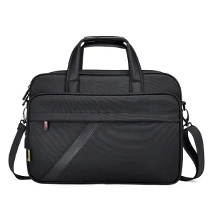 Laptop Bag 15.6 inch Briefcase Men’s Business Lockable Computer Bag Work Bag Waterproof Shoulder Messenger Bag