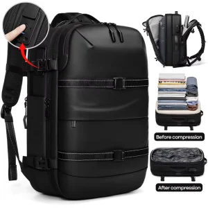 Laptop Bag Waterproof Multi Pocket TSA Lock Large Capacity Business Outdoor Men’s Travel Backpack