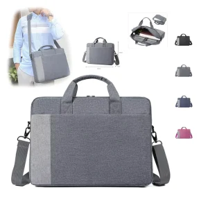 Laptop Bag for Men 15.6 Inch Business Briefcase with Organizer Laptop Messenger Shoulder Bag Sleeve Case Handbag