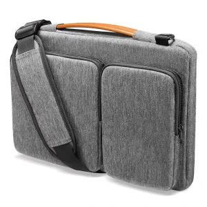 Laptop Bag for Men Luxury Business Waterproof Notebook Slim Sleeve Case Briefcase 15.6 Inch Laptop Shoulder Bags