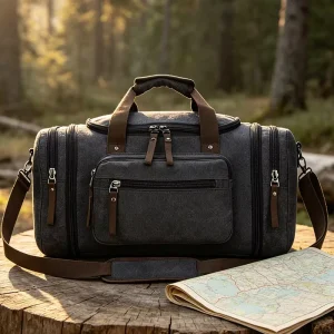 Large Canvas Duffel Bags Travel Canvas Weekend Bags Canvas Duffle Bags for Men