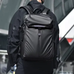 Large Capacity 17 Inch Back Pack Water Resistant Computer Bag Men Business Casual 17 Inch Laptop Backpack With Logo