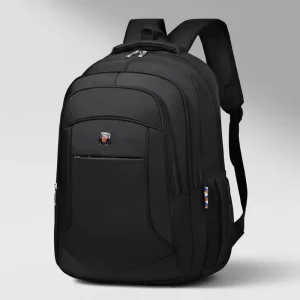 Large Capacity 20-35L Business Oxford Outdoor Travel Backpack Laptop Compartment Air Cushion Belt Zipper Closure Anti-Theft