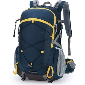 Large Capacity 40L Outdoor Hiking Backpack with Rain Cover for Backpacking Mountaineering Day Pack