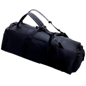 Large Capacity 90 L Outdoor Tactical Duffle Bag with Zipper Closure Letter Pattern for Men’s Sports Gym Travel