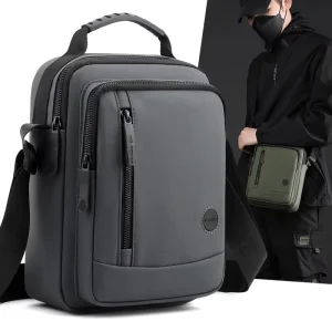 Large Capacity Business Waterproof Small Crossbody Sling Shoulder Bags Travel Men’s Messenger Bag