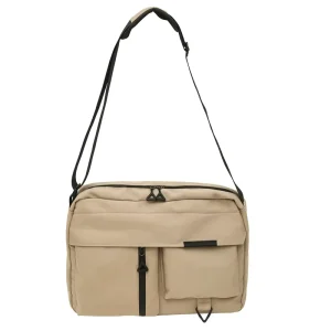 Large Capacity Canvas Casual Men’s Work Bag Briefcase Crossbody Canvas Shoulder Bag Women’s Messenger Bags