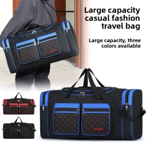 Large Capacity Casual Lightweight Polyester Breathable Dry Wet Separation Travel Bag Men’s Multi functional Workout Double Back