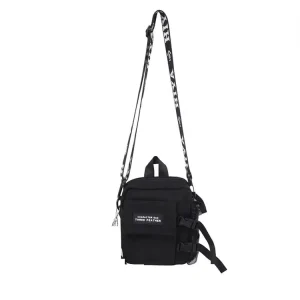 Large Capacity Casual Men’s Sling Shoulder Bag Fashion Shoulder Crossbody Bag with Bottle Holder