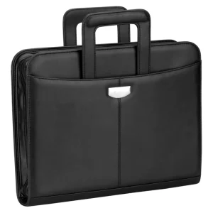 Large Capacity Custom Logo Men’s Briefcase Satchel Document Bag Computer Briefcase Laptop Bag for Business Use