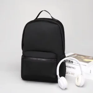 Large Capacity Eco-Friendly Polyester Zipper Closure Trendy Fashion Casual Laptop Bag Men’s Business Backpack