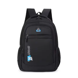 Large Capacity Leisure Travel Backpack Men’s College Student Schoolbag Simple Computer Business Fashionable Bag