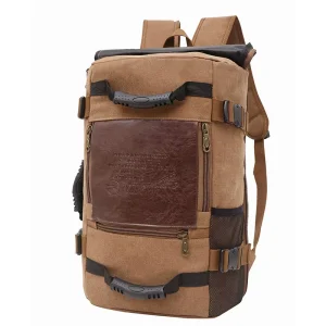 Large Capacity Men’s Backpack Travel Bag Sports Casual Canvas Backpacks for Male Outdoor Bags School Bags Pack