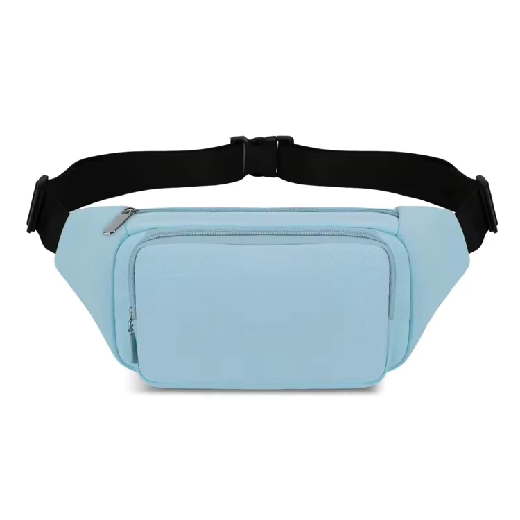 Large Capacity Men's Nylon Korean Casual Waist Chest Bag Sports Outdoor Sports Shoulder Cross body Fanny Pack Belt