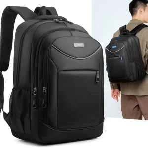 Large Capacity Men’s Nylon Polyester Backpack Logo Printing Business Commuting Computer Outdoor Casual Breathable Air37 Spring