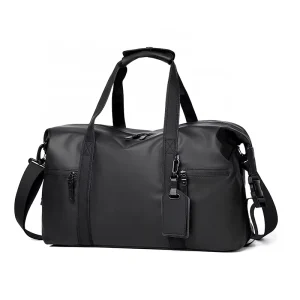Large Capacity Men’s Shoulder Duffle Bag Wet & Dry Separation Gym and Travel Short Distance Handbag