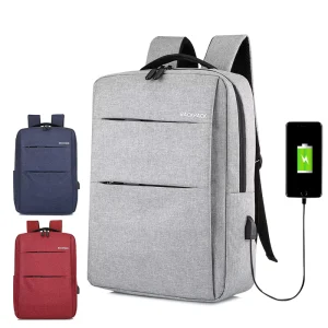 Large Capacity Multi-functional Leisure Business Backpack Custom Logo Notebook Backpack With USB Port
