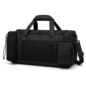 Large Capacity Sports Gym Duffel Bag Multifunctional Travel Weekender Bag With Multiple Pockets And Strap