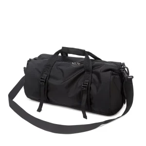 Large Capacity Sports Waterproof Travel Men’s Shoulder Folding Bag Cylinder Nylon Fitness Leisure Duffel Bag