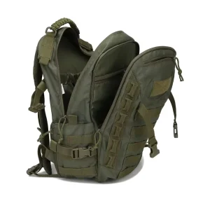 Large Capacity Tactical Backpack Molle System Zipper Waterproof Outdoor Carrier Bag Oxford For Trekking Hiking Climbing Training