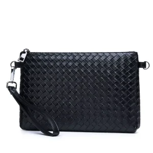 Large Capacity Top Quality Microfiber Leather Business Men’s Handbag Wallet Clutch Bag