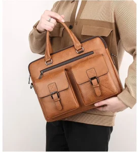 Large Capacity Travel Men’s Handbags Custom Logo Design