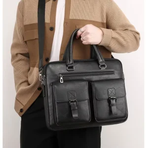 Large Capacity Travel Men’s Handbags Custom Logo Design