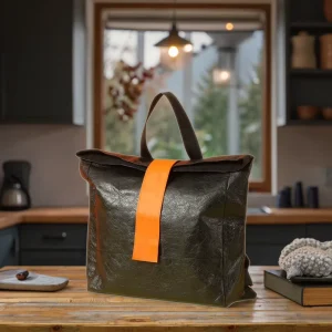 Large Capacity Tyvek Paper Backpack With Shoulder Strap Fashion Design Easy Clean For Men