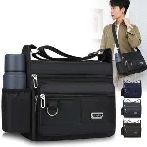 Large Capacity Waterproof Casual Men’s Shoulder Bag Men Sling Bag Man Crossbody Bags