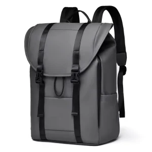 Large Capacity Waterproof Men’s Business Laptop Bag Fashionable Backpack Zippered Laptop Bag