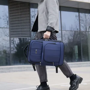 Large Capacity Waterproof Travel Backpack Shoe Compartment Anti Theft Lock Men’s Sports Laptop Backpack Security Extra Large