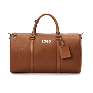 Large Capacity Waterproof Travel Duffel Bag Travel Bag Leather for Men
