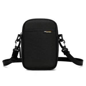 Latest Design Mini Waterproof Nylon Cellphone Sling Bag Convertible Men’s Outdoor Casual Crossbody Bag
