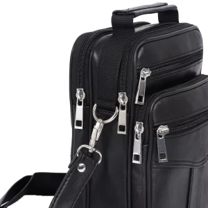 Leather Bags Men Messenger Crossbody Sling Waist Chest Shoulder Travel Sports Small Luxury Designer