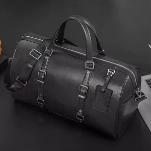 Leisure Business Travel Essential Duffel Bag Strong Storage Scientific Compartment Large Capacity Men’s Luggage Bag