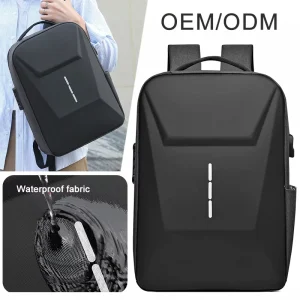 Leisure Durable Business Travel Backpack Water Repellent USB Charging Port Large Capacity Laptop Backpack