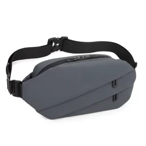 Lightweight Anti Theft Crossbody Bag for Men Custom Logo Chest and Shoulder Sling Simple Messenger Design