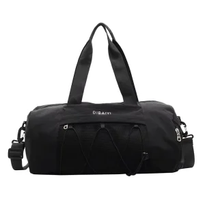 Lightweight Foldable Large Capacity Polyester & PVC Travel Bags for Weekend Trip Business Gym with Customizable Gym Bag