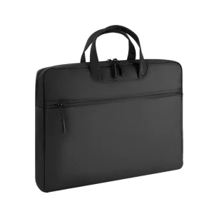 Lightweight Men’s Crossbody Briefcase Large Capacity Water Cup Holder Laptop Handbag with Briefcase