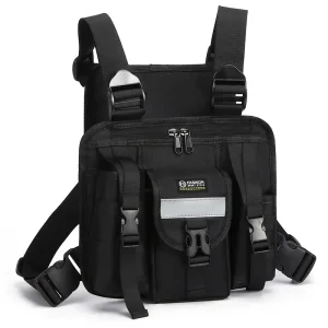 Lightweight Multi-Functional Anti-Theft Tactical Vest Front Chest Rig Bag Men’s Hunting Chest Pack Tactical Backpack